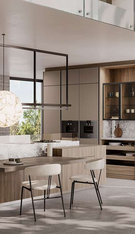 Кухня LEICHT IDEA | ORLANDO | ROCCA | CLASSIC-FS - Элегантность в прозрачных матовых и глянцевых покрытиях