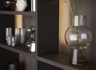 The ICONIC shelving system 