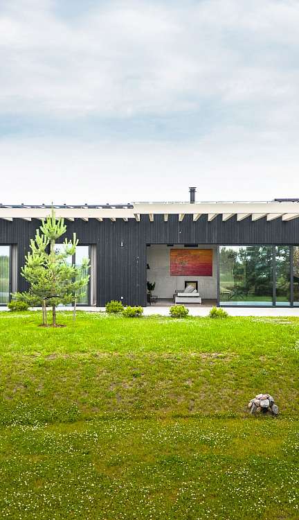 Архитектура + Кухня LEICHT MODERN LIVING SPACE IN LATVIA'S LANDSCAPE