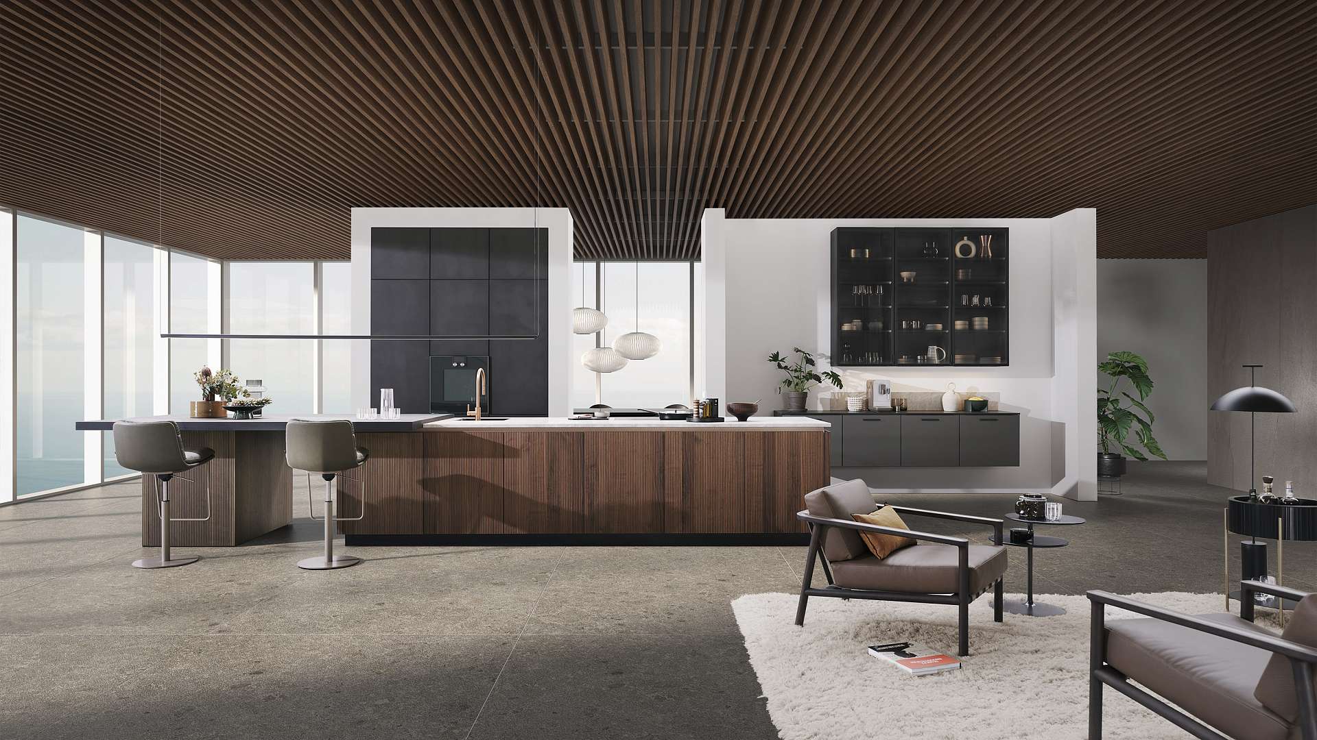 Кухня LEICHT BOSSA | CONCRETE